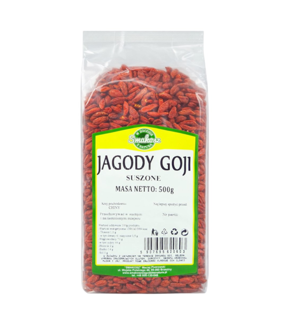 SMAKOSZ Jagody Goji suszone 500g