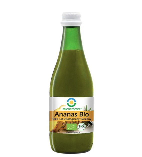 BIOFOOD Sok ananasowy 100% NFC BIO 300ml