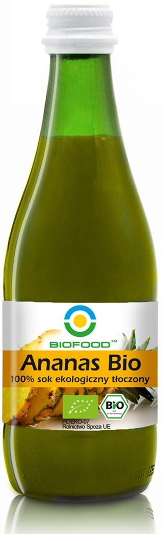 BIOFOOD Sok ananasowy 100% NFC BIO 300ml