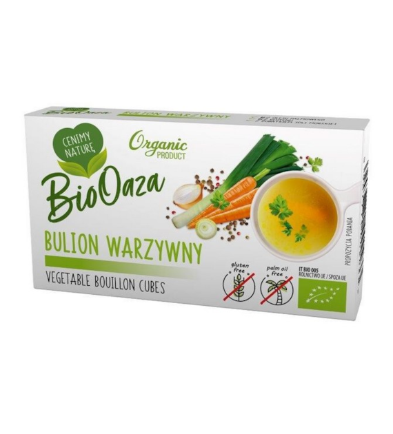 BIO OAZA Kostka rosołowa warzywna BIO 66g