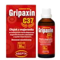 ASEPTA Gripaxin C37 30ml - Olejek z majeranku i bazylii + ekstr. z czystka