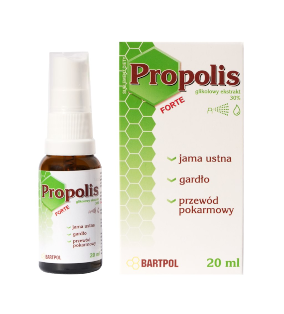 Propolis glikolowy ekstrakt 30% 20ml BARTPOL