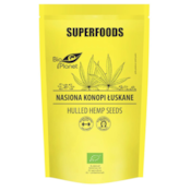 SUPERFOODS Konopia nasiona łuskane BIO 200g BIO PLANET