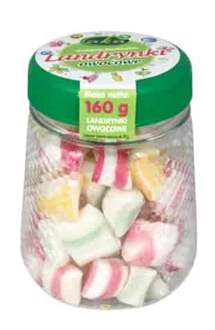Landrynki owocowe z ksylitolem bez dodatku cukru słoik 160g AKA