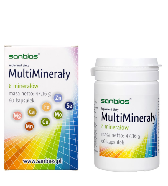 SANBIOS Multi Minerały 60 kaps.