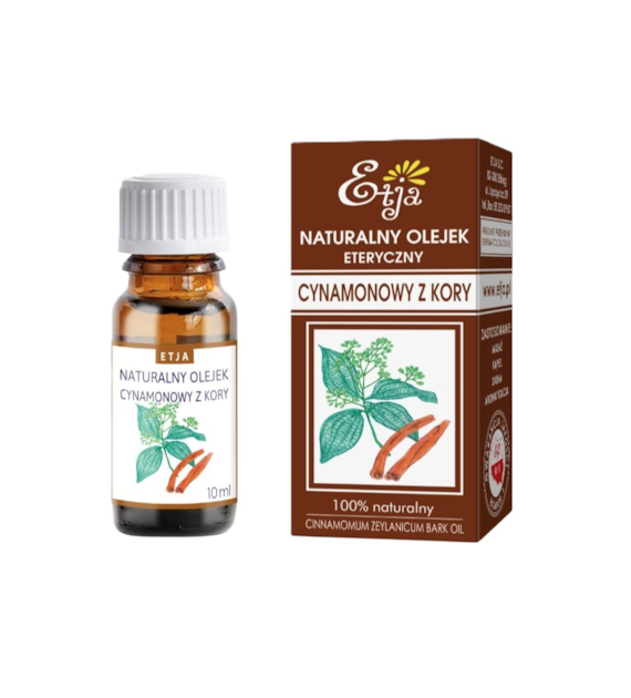 ETJA Olejek eteryczny naturalny - Cynamonowy z kory 10ml