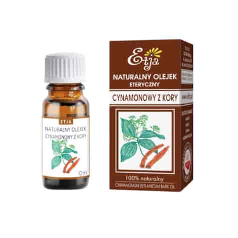 ETJA Olejek eteryczny naturalny - Cynamonowy z kory 10ml