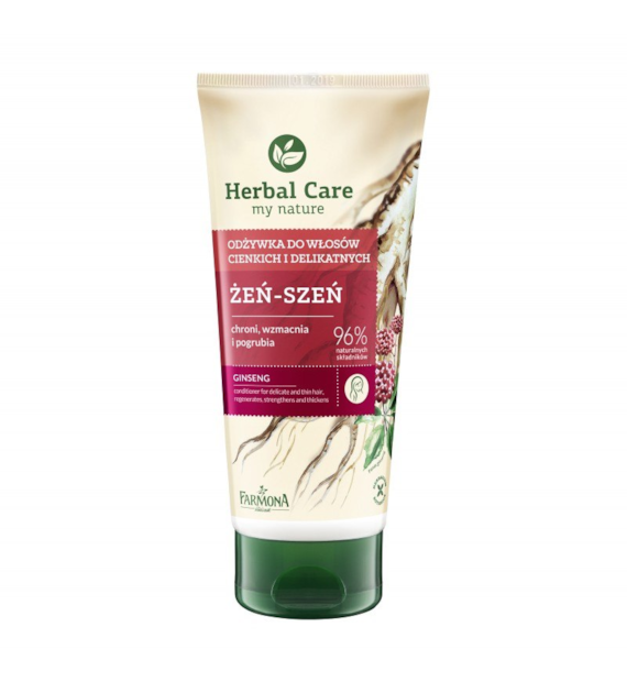 HERBAL CARE Odżywka tuba ŻEŃ-SZEŃ (włosy cienkie i delikatne) 200ml FARMONA