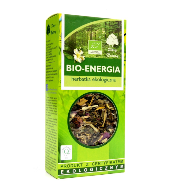 Herbatka Bio-energia BIO 50g DARY NATURY