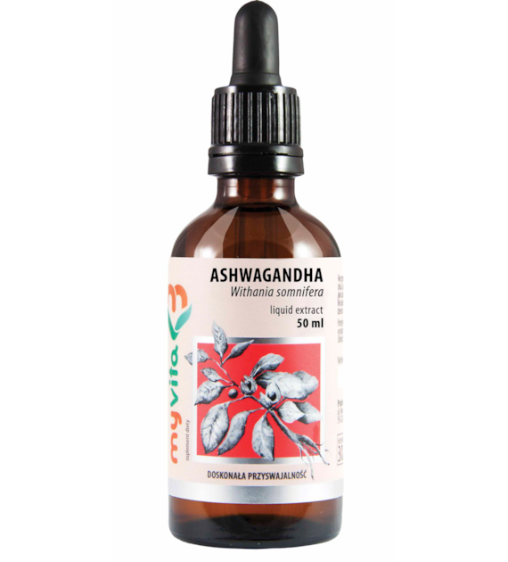 MyVita Ashwagandha - ekstrakt w kroplach 50ml