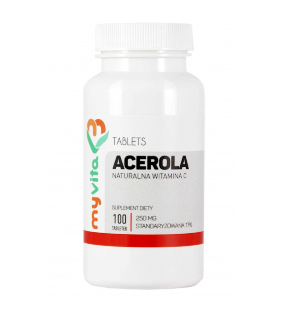 MyVita Acerola 250mg, 100tabl.