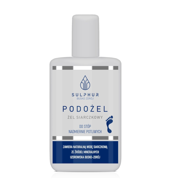 PODOŻEL żel siarczkowy do stóp nadmiernie potliwych 135g SULPHUR
