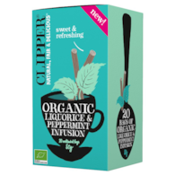 CLIPPER Herbatka Liquorice & Peppermint z lukrecją i miętą pieprzową BIO 20*1,5g