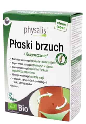 PHYSALIS Płaski brzuch + oczyszczanie BIO 45 tabl.