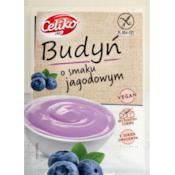 Budyń o smaku jagodowym bezglutenowy bez dodatku cukru 40g CELIKO