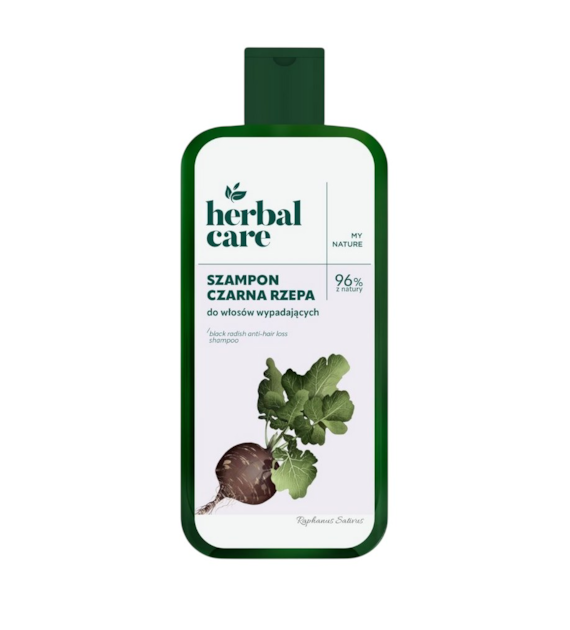 HERBAL CARE Szampon CZARNA RZEPA do włosów wypadających 330ml FARMONA