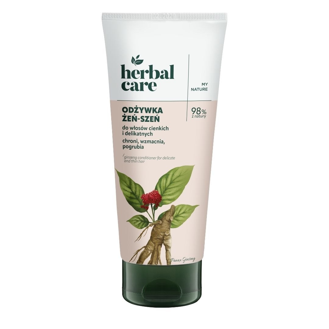 HERBAL CARE Odżywka ŻEŃ-SZEŃ do włosów cienkich i delikatnych tuba 200ml FARMONA
