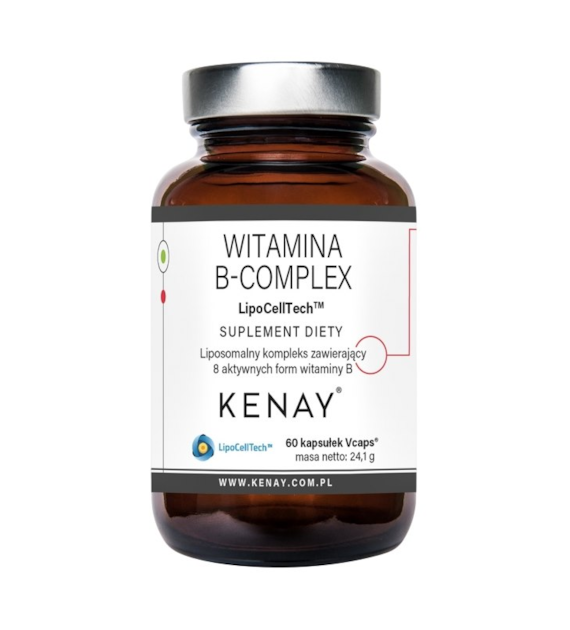 KENAY Witamina B-Complex LipoCellTech 60kaps.