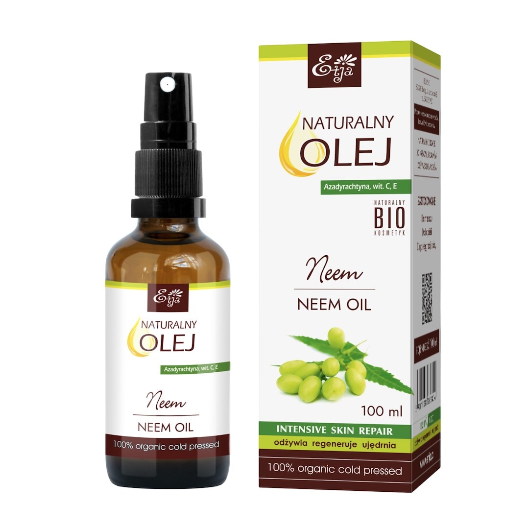 ETJA Olej Neem - Miodla Indyjska 100ml