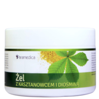 Żel kasztan + diosmina 250g PARAMEDICA
