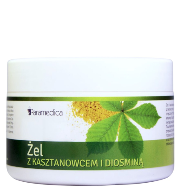 Żel kasztan + diosmina 250g PARAMEDICA