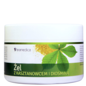 Żel kasztan + diosmina 250g PARAMEDICA