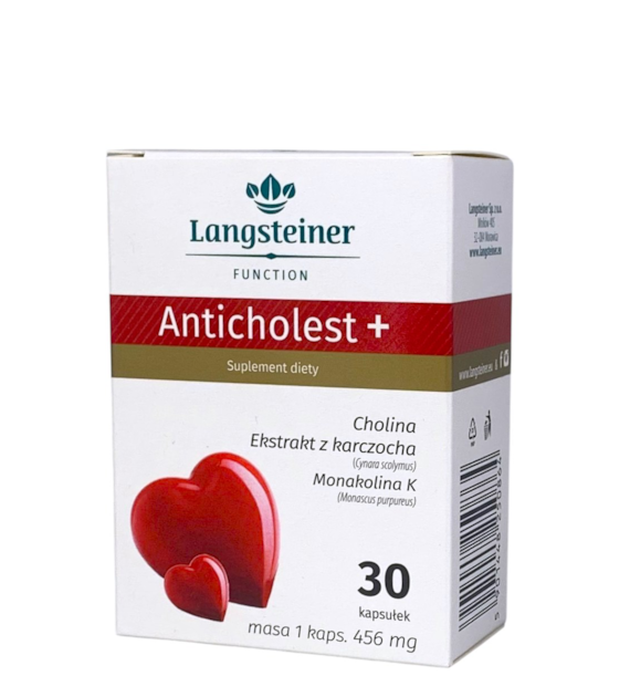Anticholest+ 30 kaps. LANGSTEINER