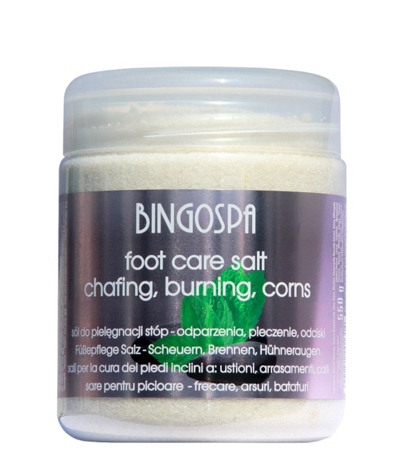 BINGOSPA Sól do stóp odparzenia, pieczenie 550g