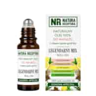 Olej do masażu legendarny mix z olejem jojoba roll-on 10ml NATURA RECEPTURA