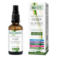 Olejek do włosów mix ziół 50ml NATURA RECEPTURA