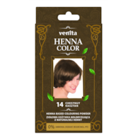 VENITA henna proszek nr 14 kasztan 25g - ziołowa odżywka koloryzująca