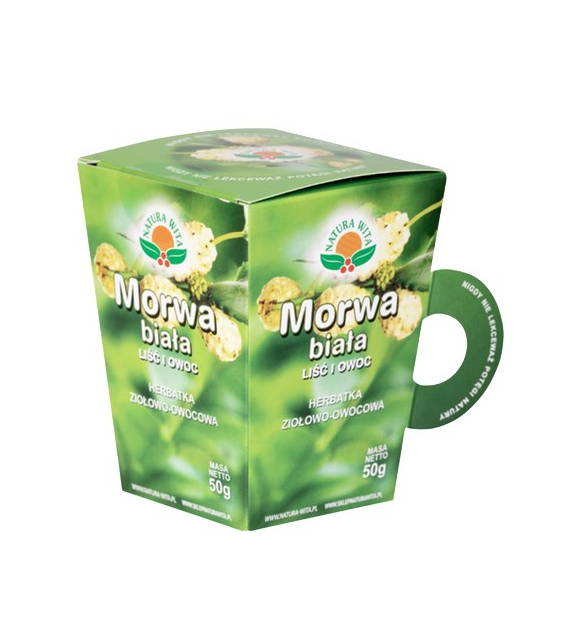 NATURA-WITA Herbatka Morwa Biała - liście i owoce 50g