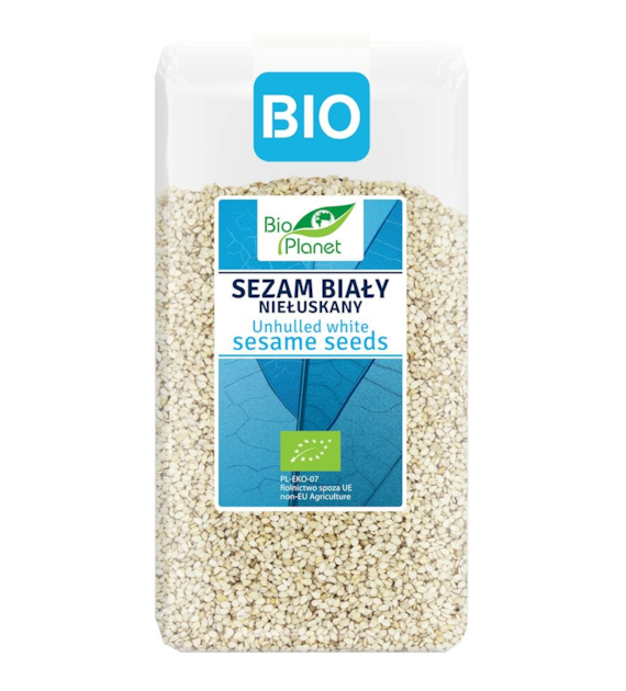 BIO PLANET Sezam niełuskany BIO 400g