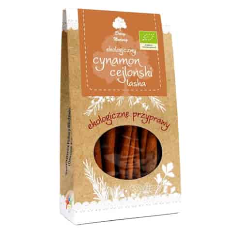 Cynamon Cejloński laska BIO 30g DARY NATURY