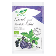 BIO PLANET Kisiel o smaku owoców leśnych z owocami jagodowymi BIO 38g