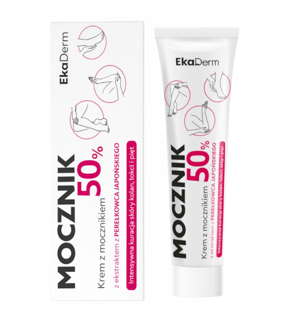 EkaMedica Krem z mocznikiem 50% z perełkowcem 30ml EkaDerm