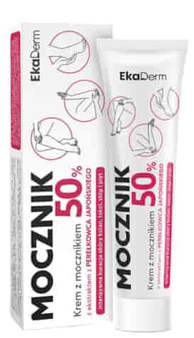 EkaMedica Krem z mocznikiem 50% z perełkowcem 30ml EkaDerm