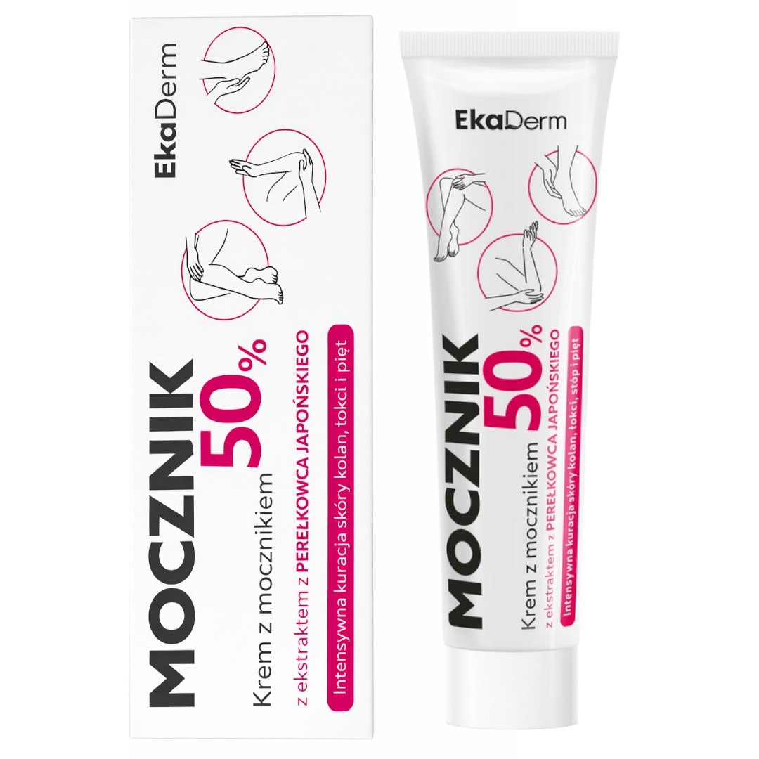 EkaMedica Krem z mocznikiem 50% z perełkowcem 30ml EkaDerm