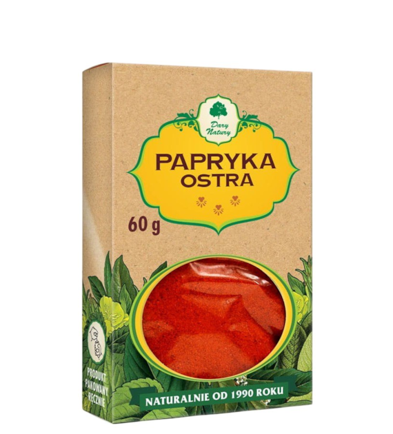 Papryka ostra 60g DARY NATURY