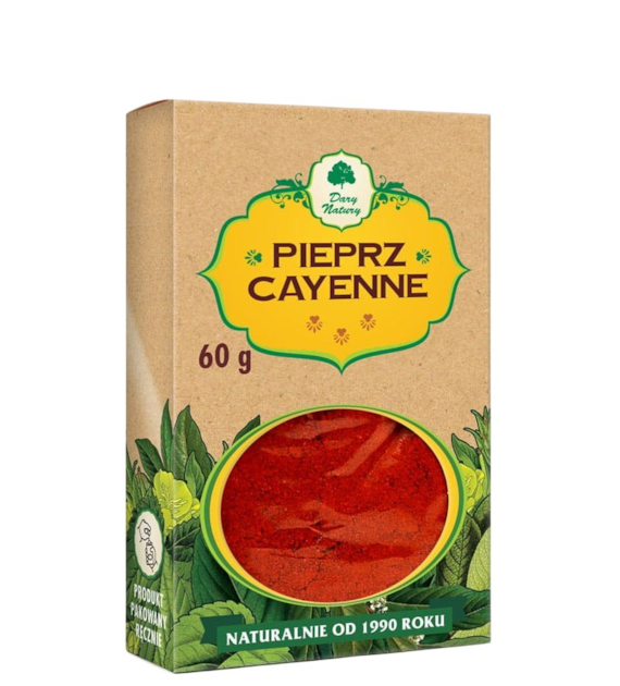 Pieprz cayenne 60g DARY NATURY