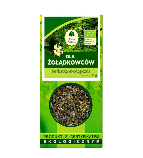 Herbatka Dla żołądkowców BIO 50g DARY NATURY