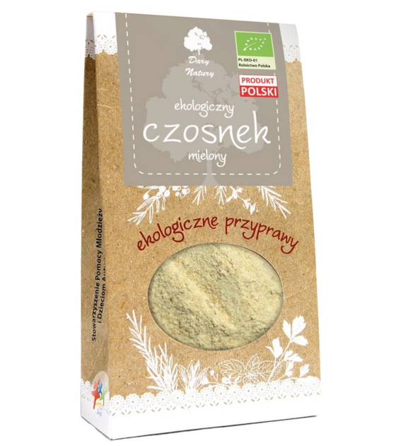 Czosnek mielony BIO 50g DARY NATURY