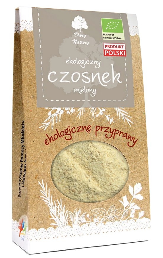 Czosnek mielony BIO 50g DARY NATURY