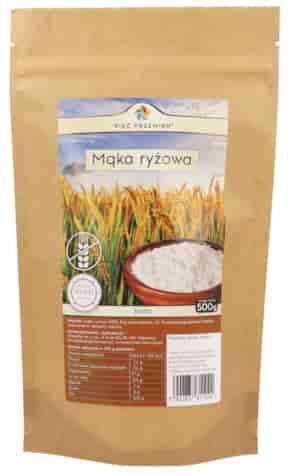 PIĘĆ PRZEMIAN Mąka ryżowa biała bezglutenowa 500g