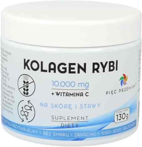 PIĘĆ PRZEMIAN Kolagen rybi + witamina C 130g