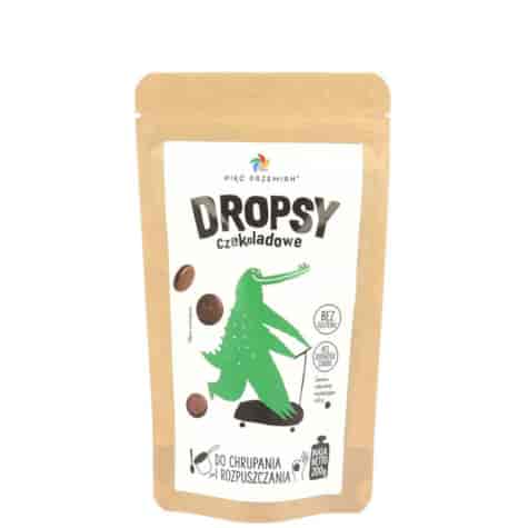 PIĘĆ PRZEMIAN Dropsy czekoladowe bez dodatku cukru bezglutenowe 200g