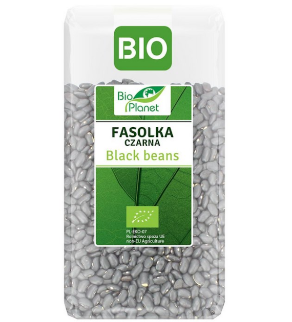 BIO PLANET Fasolka czarna BIO 500g