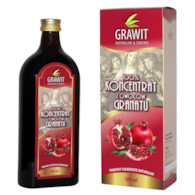GRAWIT - 100% Koncentrat z owoców Granatu 500ml VITAFAN