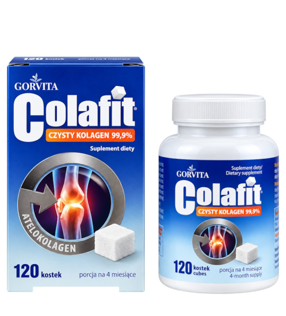 GORVITA Colafit Kolagen 99,9%, 120 kostek