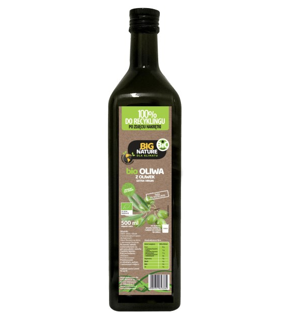 BIG NATURE Oliwa z oliwek extra virgin BIO 500ml